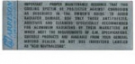Click Here For Full Product Info 13033 PLATE-METAL-HARRISON ALUMINUM RADIATOR-62L-E63
