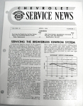 Click Here For Full Product Info 13144 BULLETIN-CHEVROLET SERVICE NEWS-SERVICING THE BREAKERLESS IGNITION SYSTEM-64-67