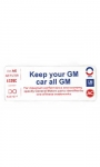 Click Here For Full Product Info 13513 DECAL-KEEP YOUR CAR ALL GM-73-74E