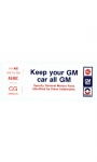 Click Here For Full Product Info 13518 DECAL-KEEP YOUR CAR ALL GM-78-79