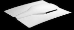 Click Here For Full Product Info 25433A HOOD-396 BIG BLOCK-PRESS MOLDED-WHITE FINISH-1965