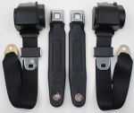 Click Here For Full Product Info E14803 SEAT BELT CONVERSION ASSEMBLY-3 POINT-SINGLE RETRACTOR-COLORS-PAIR-68-74