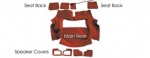 Click Here For Full Product Info E10023 CARPET SET-REAR-CUT PILE-WITH PAD-80