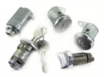 Click Here For Full Product Info E10790 LOCK SET-DOORS, IGNITION, GLOVE BOX AND TRUNK-5 PIECES-61-62