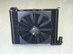 Click Here For Full Product Info E11623 RADIATOR AND FAN COMBINATION-ALUMINUM-SMALL BLOCK-RESTORATION RADIATOR-63-72