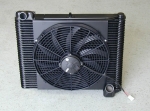 Click Here For Full Product Info E11624 RADIATOR AND FAN COMBINATION-SMALL BLOCK-RESTORATION RADIATOR-61-62