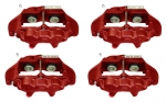 Click Here For Full Product Info E12818S CALIPER SET-BRAKE-REBUILT-RED-O RING STYLE-4 PIECES-65-82