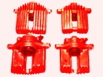 Click Here For Full Product Info E12821S CALIPER SET-BRAKE-REBUILT-RED-EXCHANGE-4 PIECES-84-87