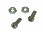 Click Here For Full Product Info E13169 SCREW SET-WINDSHIELD WIPER DOOR ADJUSTING STOP AND NUTS-4 PIECES-68-72
