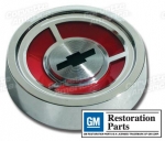 Click Here For Full Product Info E13177 CAP-BOLT ON ALUMINUM WHEEL-WITH BOWTIE-EACH-67  - TEMPORARILY UNAVAILABLE
