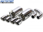 Click Here For Full Product Info E13438 EXHAUST-NXTSTEP POLISHED T304 STAINLESS STEEL-305 INCH DUAL WALL TIPS-CAT BACK-86-91