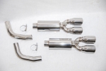 Click Here For Full Product Info E13439 EXHAUST-NXTSTEP POLISHED T304 STAINLESS STEEL-305 INCH DUAL WALL TIPS-CAT BACK-92-96