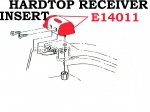 Click Here For Full Product Info E14011 INSERT SET-HARDTOP RECEIVER-CORRECT RUBBER-PAIR-59-60