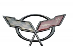 Click Here For Full Product Info E14054 BLACK OUT SET-FRONT AND REAR EMBLEM-97-04