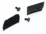 Click Here For Full Product Info E14811 REPAIR KIT-DOOR MOLDING-COUPE REAR INNER CORNER FELT WITH RIVETS-PAIR-64-7