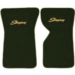 Click Here For Full Product Info E14836LS MAT SET-FLOOR-80-20 LOOP-WITH EMBROIDERED STINGRAY LOGO-COLORS-PAIR-69