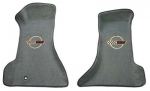 Click Here For Full Product Info E15009LC4 MAT SET-FLOOR-CUT PILE-MOLDED PREMIUM CONTOUR-WHITE C4 CIRCLE LOGO-COLORS-PAIR-91-96