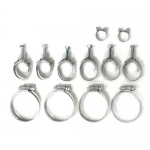 Click Here For Full Product Info E15104 CLAMP SET-HEATER-RADIATOR HOSE-350-W/OUT AIR CONDITIONING-12 PIECES-71-72
