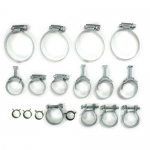 Click Here For Full Product Info E15109 CLAMP SET-HEATER-RADIATOR HOSE-454-W/ AIR CONDITIONING-18 PIECES-74