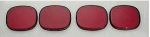 Click Here For Full Product Info E15433 TEMPORARILY UNAVAILABLE LENS-TAILLIGHT-BUBBLE-RED-4 PIECE-91-96