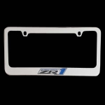 Click Here For Full Product Info E15448 FRAME-LICENSE-NEW-ZR-1 CORVETTE LICENSE PLATE