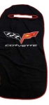 Click Here For Full Product Info E15729 SEAT COVER-C6 CORVETTE-BLACK-05-13