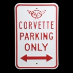 Click Here For Full Product Info E15784 SIGN-C5 CORVETTE PARKING