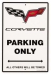 Click Here For Full Product Info E15785 SIGN-C6 CORVETTE PARKING