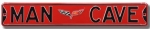 Click Here For Full Product Info E15792 SIGN-C6 CORVETTE MAN CAVE-05-13