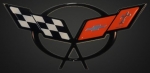 Click Here For Full Product Info E15795 SIGN-C5 CORVETTE FRONT EMBLEM