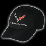 Click Here For Full Product Info E15819 CAP-C7 CORVETTE DUPONT COOLMAX-BLACK