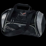 Click Here For Full Product Info E15875 BAG-STINGRAY ENDURANCE DUFFEL-10.5H X 20W X 9.25D. COLOR: BLACK-SILVER METALIC.