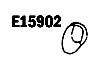 Click Here For Full Product Info E15902 BUCKET-HEADLAMP-CLOTH LAYUP-LEFT HAND-53ONLY