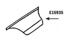 Click Here For Full Product Info E15935 FENDER-FRONT-PRESS MOLDED-WHITE-LEFT HAND-56-57