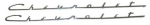 Click Here For Full Product Info E15984 EMBLEM-SIDE CHEVROLET SCRIPT-PAIR-53-55