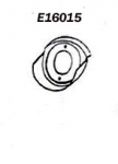 Click Here For Full Product Info E16015 RETAINER-TAILLAMP-PRESS MOLDED-WHITE-56-60
