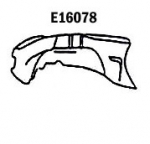 Click Here For Full Product Info E16078 SKIRT-INNER-PRESS MOLDED-WHITE-LEFT HAND-58-62