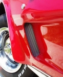 Click Here For Full Product Info E16120 VENT GRILLE-SIDE FENDER-BRIGHT FINISH-MINI MESH-PAIR-73-79