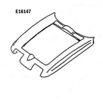 Click Here For Full Product Info E16147 HOOD SURROUND-PRESS MOLDED-GRAY-63-64