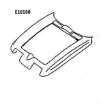 Click Here For Full Product Info E16150 HOOD SURROUND-PRESS MOLDED-BLACK-67