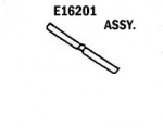 Click Here For Full Product Info E16201 HEADER BAR ASSEMBLY-STEEL + FIBERGLASS-63-67