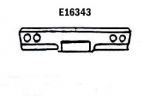 Click Here For Full Product Info E16343 PANEL-TAILLAMP-PRESS MOLDED-WHITE-63-65
