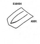 Click Here For Full Product Info E16454 HOOD-ASSEMBLY-SMALL BLOCK 327-350-HAND LAYUP-68-72