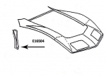 Click Here For Full Product Info E16504 EXTENSION-COWL TO FENDER-PRESS MOLDED-BLACK-RIGHT HAND-68-82