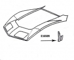 Click Here For Full Product Info E16509 EXTENSION-COWL PLENUM-PRESS MOLDED-BLACK-LEFT HAND-68-69
