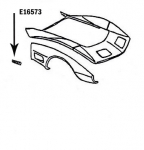Click Here For Full Product Info E16573 EXTENSION-LOWER COWL-PRESS MOLDED-BLACK-RIGHT HAND-68-82