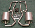 Click Here For Full Product Info E20013 EXHAUST SYSTEM-ALUMINIZED-2.5 INCH-BIG BLOCK-427-MANUAL-68