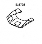 Click Here For Full Product Info E16708 HOOD SURROUND-CENTER WHEEL WELL FORWARD-HAND LAYUP-73-74