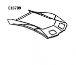 Click Here For Full Product Info E16709 HOOD SURROUND-HAND LAYUP-75-82