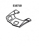 Click Here For Full Product Info E16710 HOOD SURROUND-CENTER WHEEL WELL FORWARD-HAND LAYUP-75-82